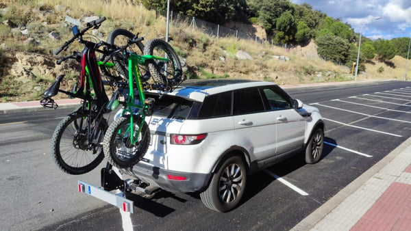 VERTICAL BIKE RACK - 4 Bicycles