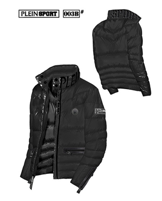 Plein Sport MAN OUTWEAR - Gewatteerde jas / Bomber Zwart- UPPS03S99