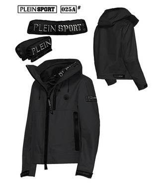 Plein Sport MAN OUTWEAR - Chaqueta acolchada Negro- UPPS25E99