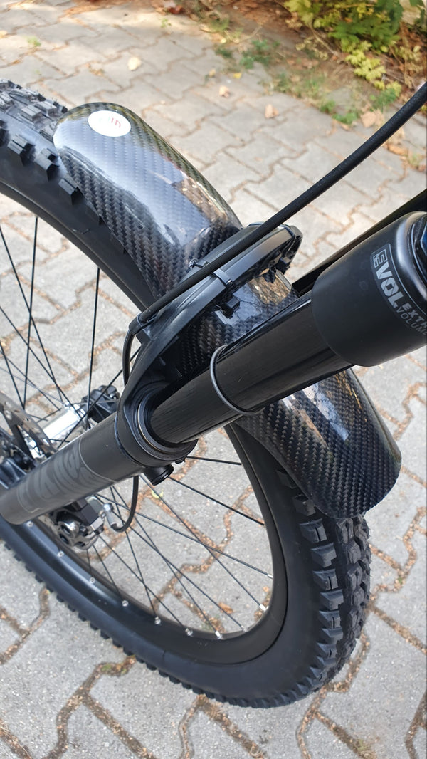 Carbon fiber mud guards mtb sale