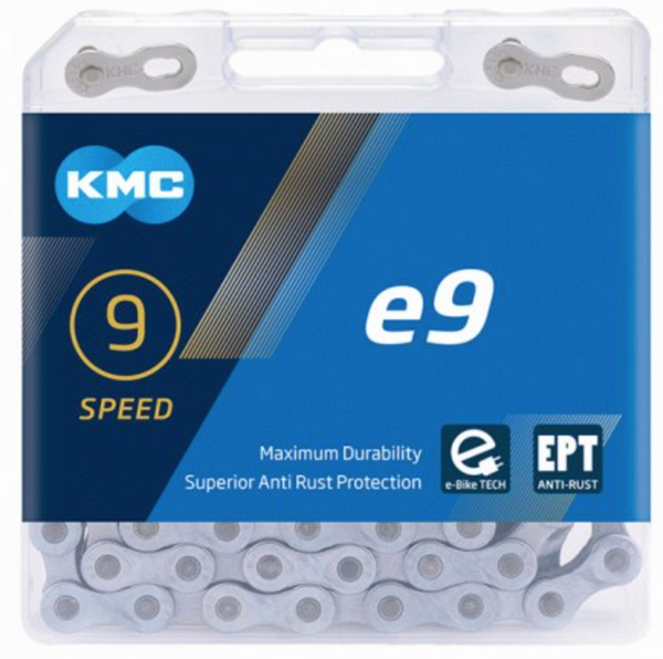Cadena Bicicleta Eléctrica KMC E9 EPT - 9 velocidades