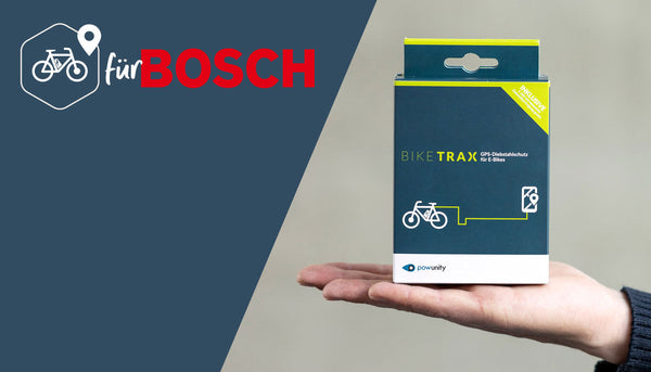 BikeTrax GPS TRACKER for BOSCH - NO Smart System + Crank Puller