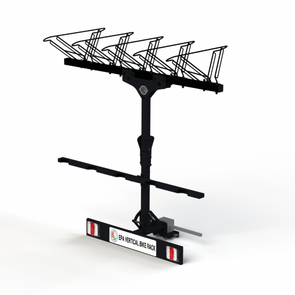 EPA VERTICAL BIKE RACK - Vertical bike rack for 5 Bicycles