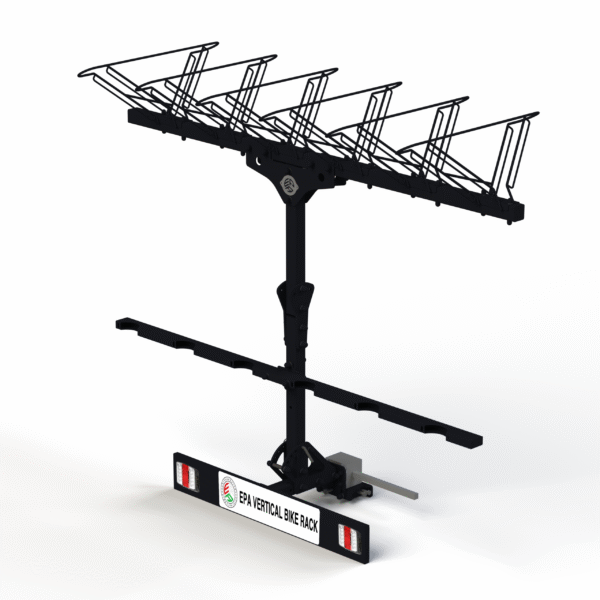 EPA VERTICAL BIKE RACK - Vertical bike rack for 6 Bicycles