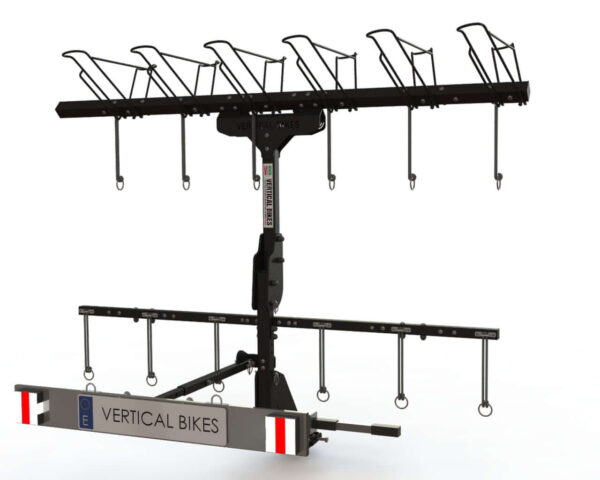 VERTICAL BIKE RACK - 6 Bicycles