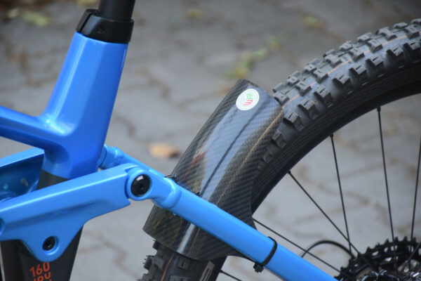 EPA MTB front & rear mudguards kit (carbon fibre) LONG VERSION
